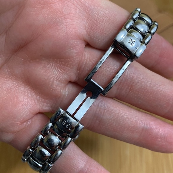 Ebel Beluga Diamond Quartz 26mm Steel .70 CW Glossy Stainless Steel Watch +Case - Picture 10 of 17